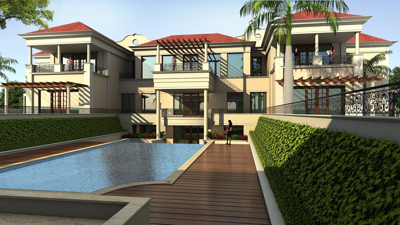 POOL SIDE VEIW
